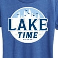 thumbnail image 3 of Instant Message - Lake Time - Women's Short Sleeve Graphic T-Shirt, 3 of 6