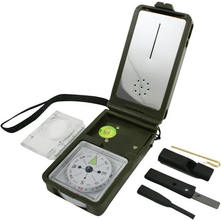 Knit Olive Drab - Rothco Multi-Function Compass Kit, Olive Drab