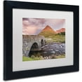 thumbnail image 2 of Trademark Fine Art "Scottish Bridge" Canvas Art by Michael Blanchette Photography White Matte, Black Frame, 2 of 4