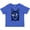 Royal Blue, variant on Siberian Husky Sketch Portrait with Sunglasses Boys or Girls Toddler T-Shirt