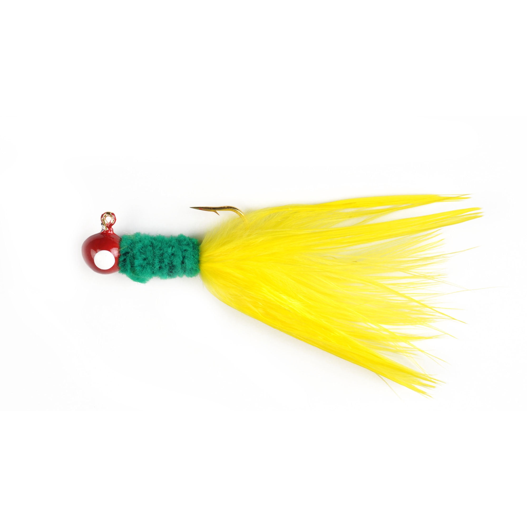Johnson Beetle Bou Fishing Lure, Chartreuse, 2 in