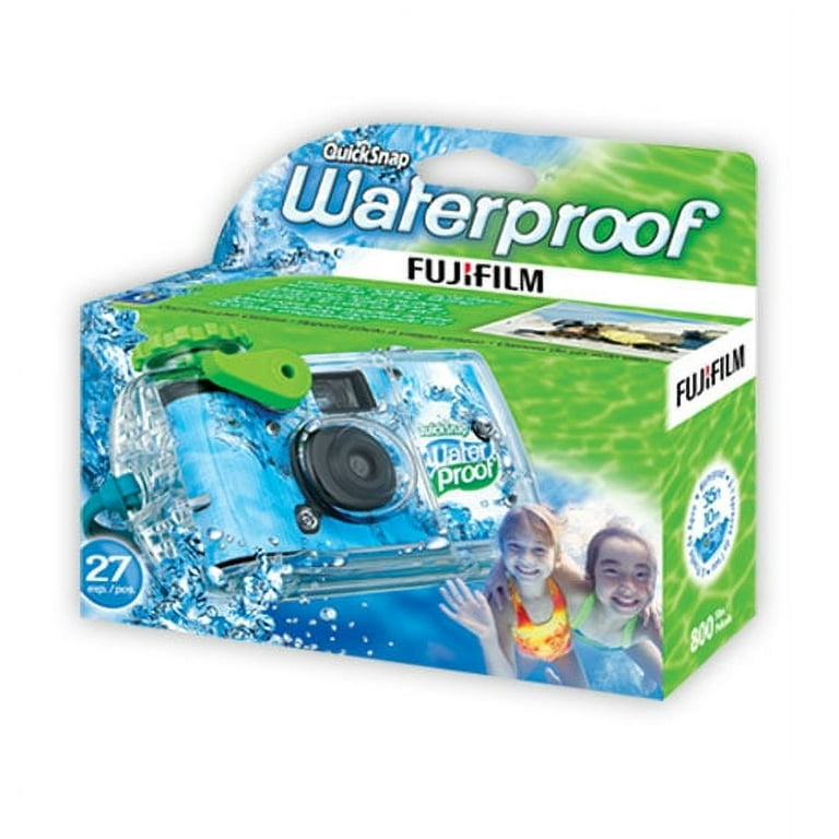 Fujifilm QuickSnap Waterproof 800 35mm Disposable Camera (27 Exposures)  New-In-Box at Roberts Camera