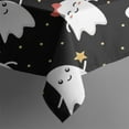 thumbnail image 5 of Halloween Cute Ghosts Pattern Square Tablecloth,Waterproof Square Table Cover,Wipeable Spillproof Washable Table Cover for Home Kitchen Party Decor 52"x52"(132x132cm), 5 of 6