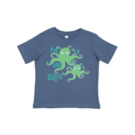 

Inktastic I m a Big Bro Octopus Cute Brother Gift Toddler Boy Girl T-Shirt