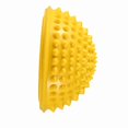 thumbnail image 3 of M Buder Pelota de Masaje de PVC Semicircular para Yoga Fitness Gimnasio Relajación Herramienta de Recuperación Muscular Amarillo, 3 of 9