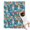 Basset Hound Dog, variant on Basset Hound Dog and Flower-1 Blanket,Comfortable Soft Flannel Throw Blanket,All Season,Warm Lightweight Blankets for Sofa Bed Couch Living Room Chair,30"x40"