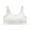 White801/A, variant on Girls Seamless Sports Bra Training Crop Tops Soft Comfortable Breathable Bralette For Teen Kids Boho Dailywear