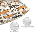 thumbnail image 3 of Kdxio Cotton Pillow Cases 20"x30" Pillowcases,Soft and Breathable Bedroom Pillow Cases-Shiba Inu Dog-No Pillow Core, 3 of 5
