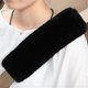 thumbnail image 1 of 2 PCS Authentic Sheepskin Auto Seat Belt Cover Shoulder Seatbelt Pad for Adults Youth Kids Toddlers - Car, Truck, SUV, Airplane,Camera Backpack Straps, 1 of 4