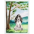 thumbnail image 1 of Carolines Treasures CK2017CHF Under the Tree Black Parti Cocker Spaniel Flag Canvas House Size, 1 of 4