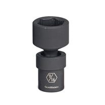 GEARWRENCH 1/4" Drive 6 Point Standard Universal Impact SAE Socket 3/8" - 84154