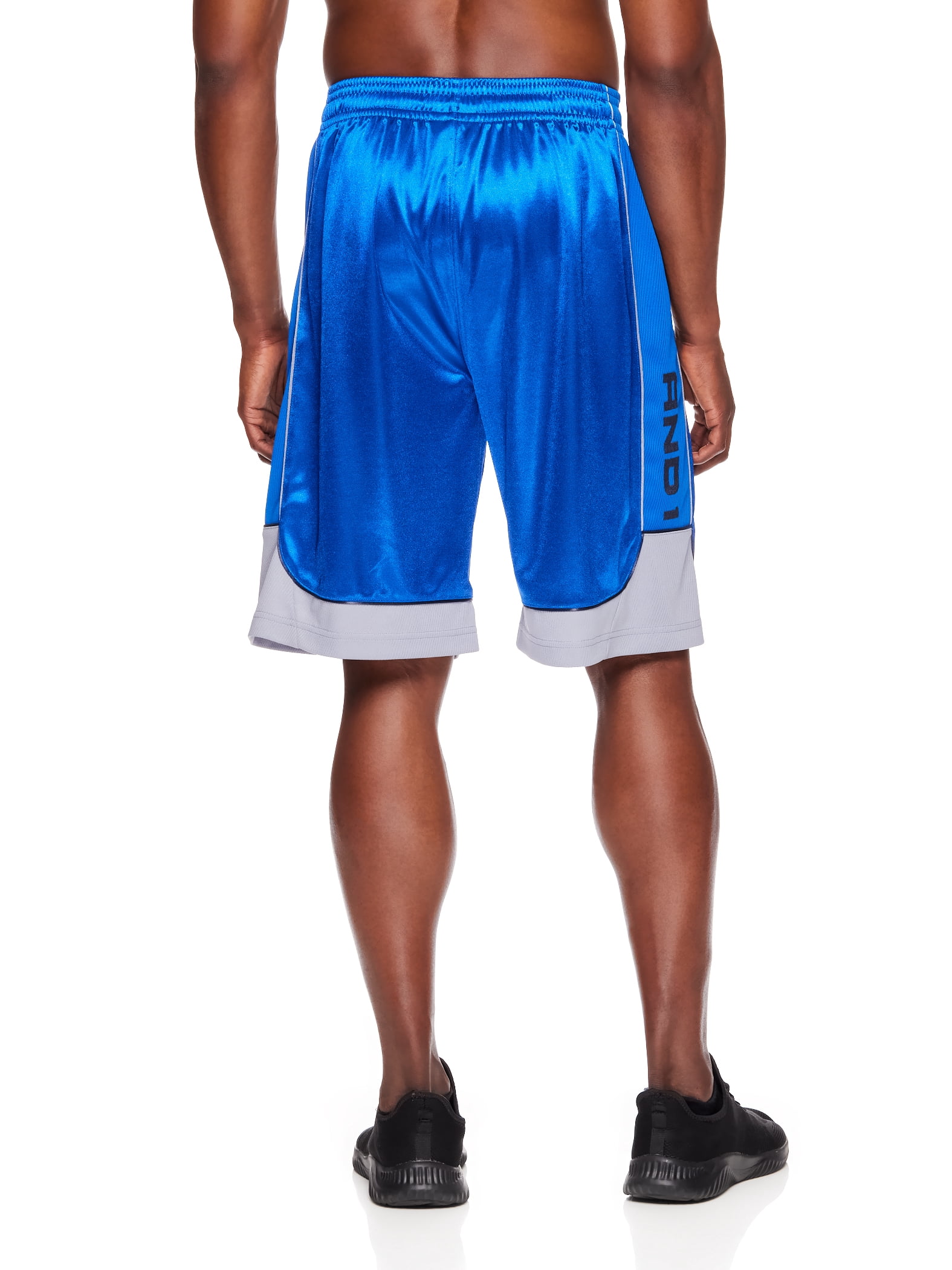 AND1 Men's and Big Men's Active All Courts 11" Basketball Shorts, Up To Size 5XL