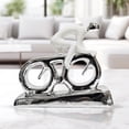 thumbnail image 4 of Accent Collection Abstract Cyclist Sculpture, 9" Ceramic Living Room Console Table Decor, Desk Figurine Ornament, Gifts, 4 of 7
