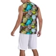 thumbnail image 2 of Naloa Easter Egg1 Basketball Jersey Reversible Men's Mesh Athletic Sports Shirts Training Practice S-4XLMedium, 2 of 6