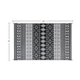 thumbnail image 6 of Pure Garden 8x10 Waterproof Outdoor Patio Rug with LED Lights, Gray, 6 of 6