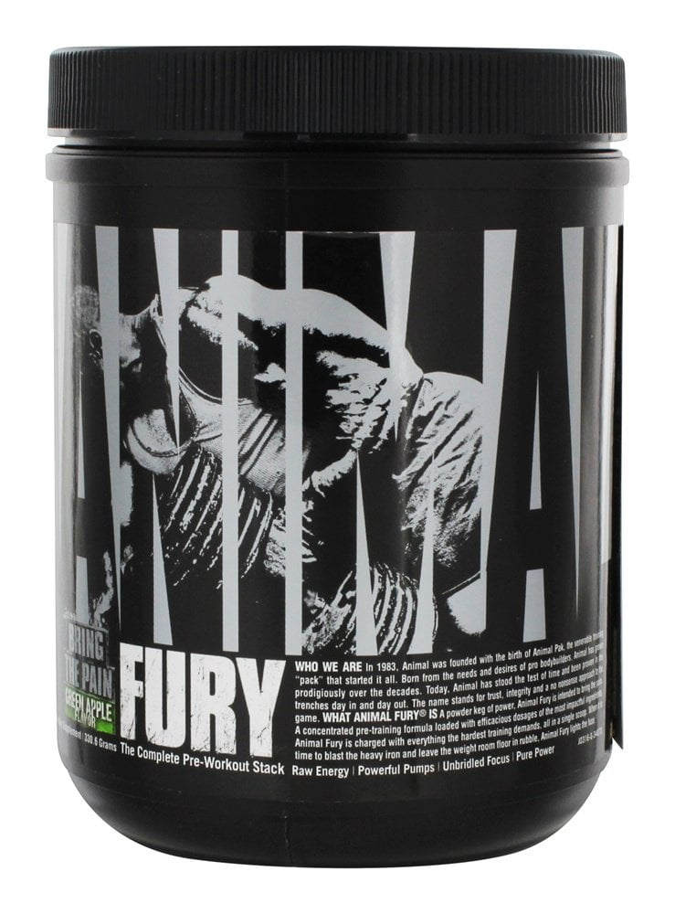 Animal Fury Complete PreWorkout Stack Powder 20