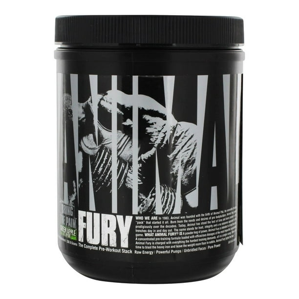 Animal Fury Complete PreWorkout Stack Powder 20