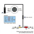 thumbnail image 5 of Cámara de marcha atrás para coche, conector CVBS de 4 pines macho a hembra, adaptador de corriente de señal, arnés de cables, 5 of 5