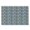 thumbnail image 1 of Bird Print Cutting Board, Repetitive Pattern of Dracaena Marginata Bush and Japanese Cranes, Decorative Tempered Glass Cutting and Serving Board, in 3 Sizes, by Ambesonne, 1 of 2
