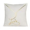 thumbnail image 4 of Fundas de almohada decorativas en negro y dorado, 45x45cm, fundas de cojín para sofá, decoración del hogar, funda de almohada para sala de estar, Juego de 4 Sincero Electrónica, 4 of 5