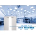 thumbnail image 4 of Nicor Lighting TACS124U 2 x 4 Pi TAC Sélectionnez la Série Architectural Blanc Mat LED Troffer, 4 of 4