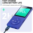 thumbnail image 4 of MP3 Player with Bluetooth and 32GB TF Card,HiFi Music Player with Built-in Speaker,Earphones, Multifunctional MP3 Players with FM/Recording/E-Book/Video, Supports up to 128GB for Kids,Running,Walking, 4 of 8
