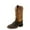 Brown, variant on Old West Western Boots Boys Goodyear Stitch Dark Brown BSC1955
