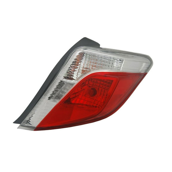 TYC 11-11981-00-1 Passenger Side Tail Light for 12-13 Toyota Yaris TO2819150