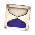 thumbnail image 3 of Milaget Wooden Hourglass Busy Board Accessory Practical Skills Teaching Props for Travel Violet, 3 of 7
