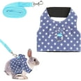 thumbnail image 2 of Rabbit Harness Leash, Adjustable Bunny Harness Leash Cute Vest Harness for Rabbit Ferret Bunny Kitten Guinea Pig Walking, 2 of 7