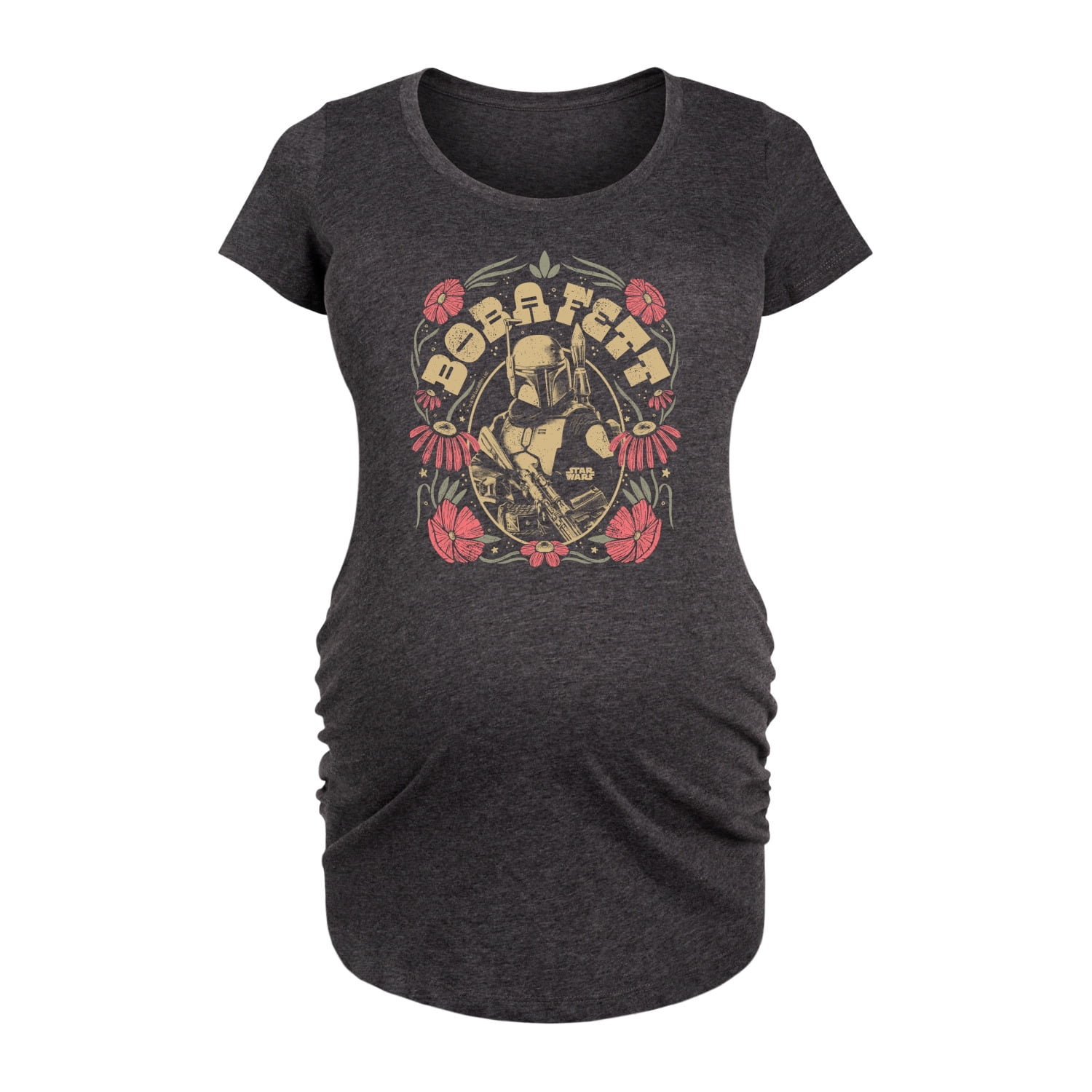 Star Wars - Boba Fett Boho - Maternity Scoop Neck Tee