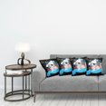 thumbnail image 3 of Ambesonne Cartoon Throw Pillow Cover 4 Pack, Wonderland Tale, 24", Multicolor, 3 of 7
