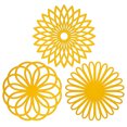 thumbnail image 1 of Agarraderas para cocina, salvamanteles de silicona con almohadillas calientes, agarraderas, almohadilla de mesa, alfombrilla resistente al calor de flores multiusos Vhermosa Figuras Decorativas y Floreros, 1 of 5