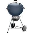 thumbnail image 3 of Weber Master-Touch 22" Charcoal Grill, Porcelain-Enamel Bowl & Lid, Slate Blue, 3 of 8