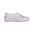 thumbnail image 4 of Womens MICHAEL Michael Kors Trent Slip On Lasered Sneakers, Optic White, 5.5 US / 35.5 EU, 4 of 5