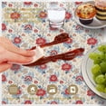 thumbnail image 6 of Pioneer Flower Floral Print Pattern Round Tablecloth 60 X 60 Inch, Wrinkle Resistant Wipeable Table Cloth for Kitchen Dining Picnic Patio Party, 6 of 6