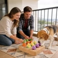 thumbnail image 2 of Carrot Dog Toy - Plush Relief Slow Feeder Pad | Mental Stimulation Dog Puzzle Toys - for Pet Puppy Kitten Small Medium Large Boredom Play Travel Home Indoor Outdoor, 2 of 9
