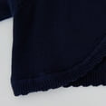 thumbnail image 6 of Mercatoo Sparkly Cardigan for Girls Bolaro Shrag Jacket Lightweight Long Sleeve Sweater Crewneck Plain Shirt Kids School Clothes, 6 of 6