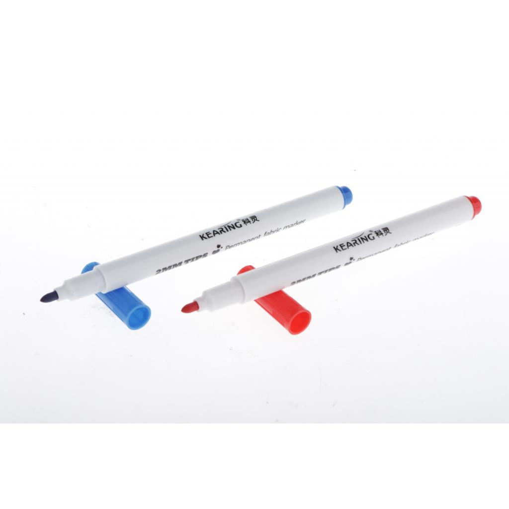 Wxqbjtam 24x Fabric Paint Pens Set 2.0mm DIY T-shirt Bag Art Painting Writing Drawing
