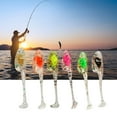 thumbnail image 2 of lixuesong 20Pcs Swim Baits for Saltwater 5cm 1.2g T Tail Baits Soft Fishing Lures Paddle Tail Swimbaits Artificial Baits, 2 of 3