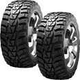 thumbnail image 1 of PAQUETE DE 2 LLANTAS 33X12.5 R20 KUMHO ROAD VENTURE KL71, 1 of 2