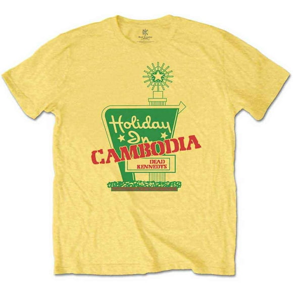 Dead Kennedys Unisex T-Shirt Holiday in Cambodia