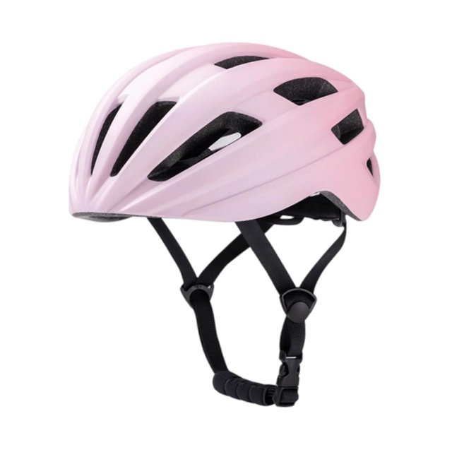 Casco de bicicleta transpirable y ajustable para deportes ecuestres para niños pequeños y ciclistas. Rosa