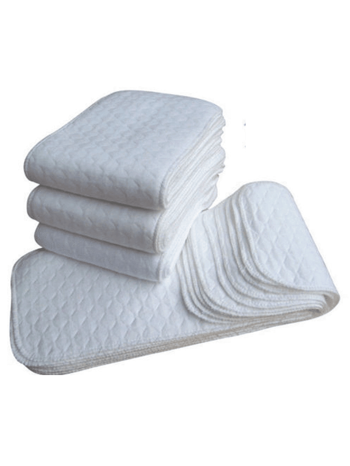 Suefunskry 10Pcs Baby Reusable Cloth Diaper Nappy Liners Insert 3