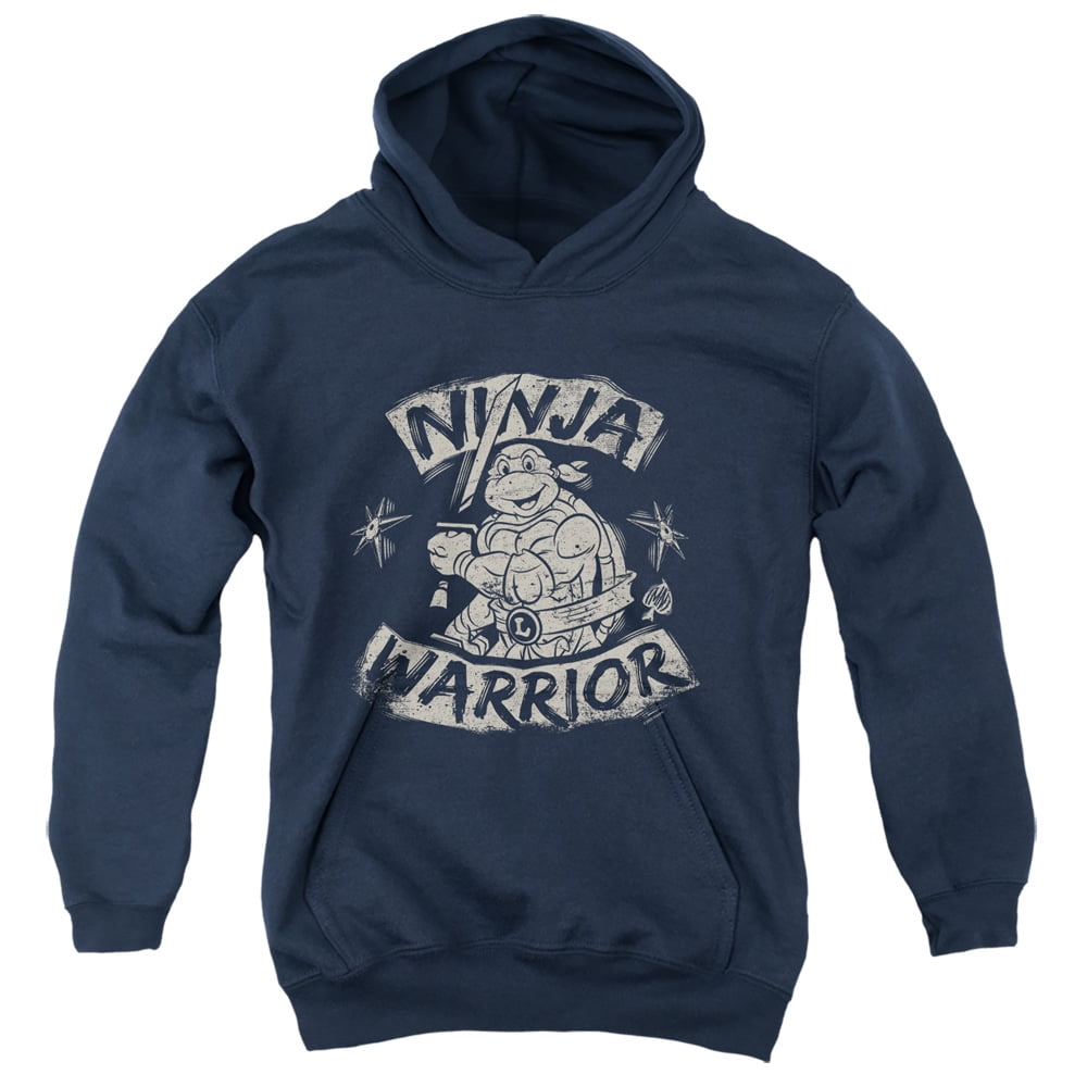 TMNT Teenage Mutant Ninja Turtles Ninja Warrior Unisex Youth Pull-Over Hoodie