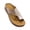 Rose Gold, variant on NOKIO Women's Bathroom Slippers Beach Slope Heel Slippers Hollow Casual Slippers Slope Bottom Shoes Fashion Retro Sandals
