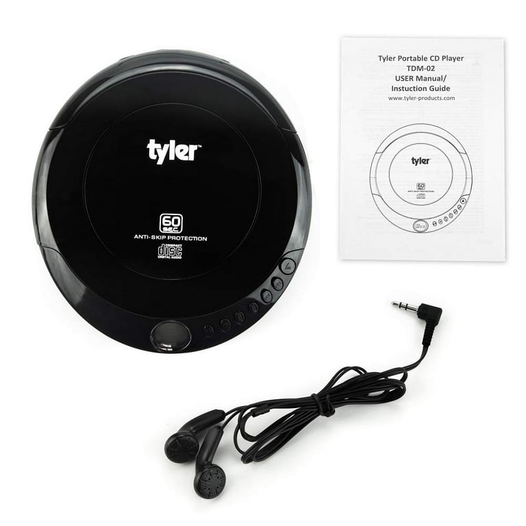 Tyler Portable Boombox CD Player AM/FM Radio Combo, Dynamic Boom Box CD  Players for Home/Outdoor Portable Stereo with Speakers, Long Antenna for  Best