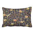 thumbnail image 1 of RYLABLUE Cute Beautiful Bird And Pomegranate Vintage Floral Polyester 20 x 30 Inch Rectangle Throw Pillow Covers With Hidden Zipper Home Sofa Cushion Decorative Pillowcases, 1 of 1