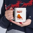 thumbnail image 5 of Flirty Valentine's Day Mug, "I Like It When You're Saucy" Chicken Nugget Pun, Funny Romantic Gift for Her, Him, Crush, 5 of 9