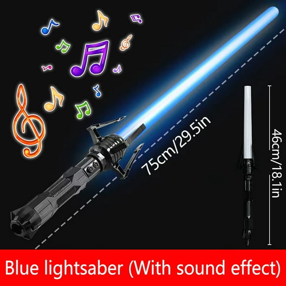TIMIFIS Toddler Kid Toys Retractable Light Saber Luminous Sword Toy Boy Gift Kids Adult Outdoor Luminous Toys Flashing Sword Toys Luminous Cool Toys Christmas Gifts Christmas Gifts
